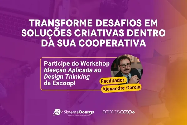 Workshop sobre Design Thinking para cooperativas com inscrições abertas 