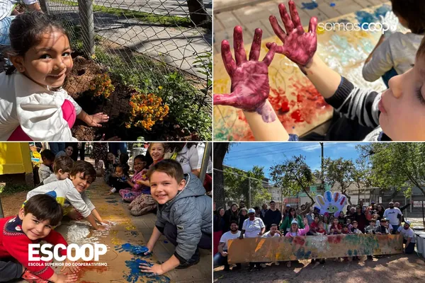 Escoop promove ação solidária em escola afetada por enchente 
