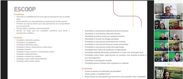 ESCOOP realiza Curso de Inclusão dos Alunos com Necessidades Especiais, Focado em Leis e Processos de Inclusão
