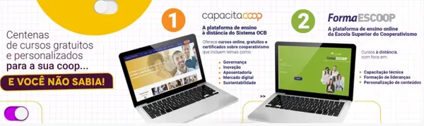 CapacitaCoop e FormaEscoop: conhecimento a um clique da sua cooperativa