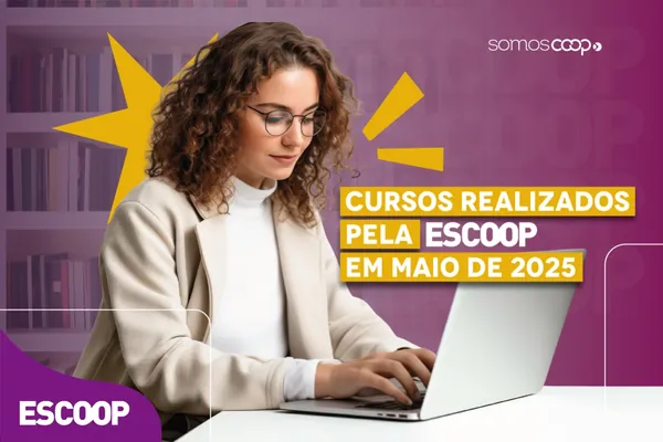 Cursos Realizados pela ESCOOP em Maio de 2025