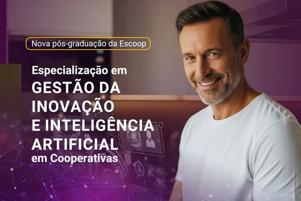 Nova especialização da Escoop foca em IA e inovação para cooperativas 