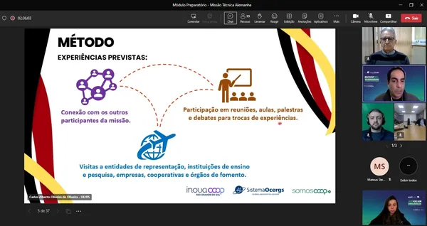 ESCOOP promove Módulo Preparatório para Missão Técnica à Alemanha