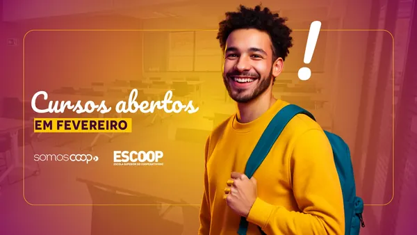 Cursos abertos em fevereiro